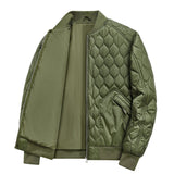 Quilted Bomber Jacket