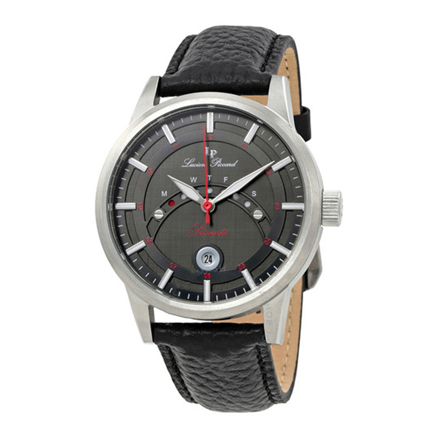 Lucien Piccard Sorrento Retrograde Calendar Quartz // LP-10154-01