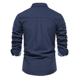 Long-Sleeve Button-Up Shirt