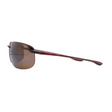 Maui Jim // Men's // H456-10 Hookipa Pilot Sunglasses // Tortoise + Brown Polarized