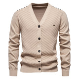 Knit Standar Collar Cardigan