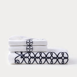 Engaged Embroidery Duvet Cover // Navy