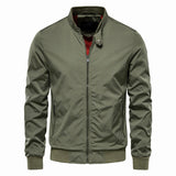 Mock-Neck Zip-Up Jacket
