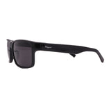 Men's // Ferragamo SF960S 001 Square Sunglasses // Black + Black