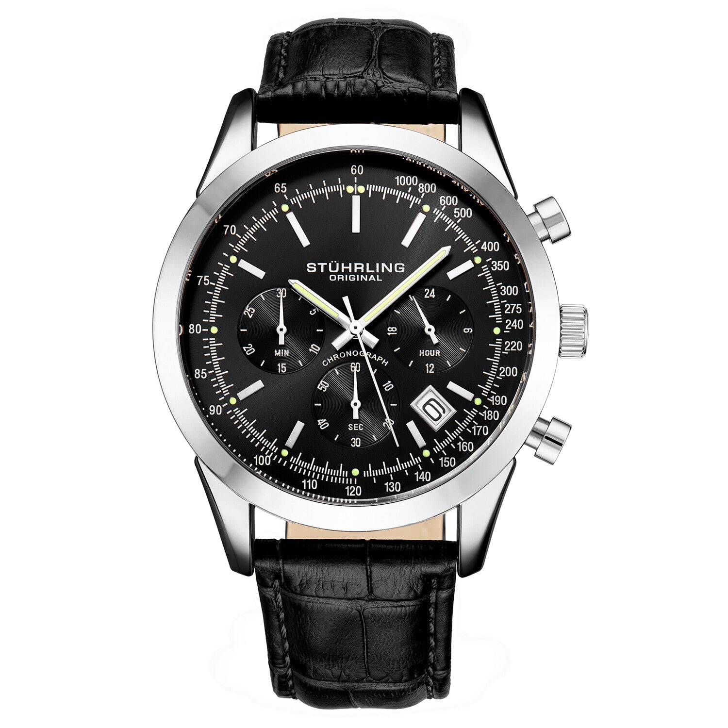 Stuhrling Original Rialto Chronograph With Tachymeter Quartz // 3975L.1
