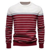 Crewneck Striped Sweater