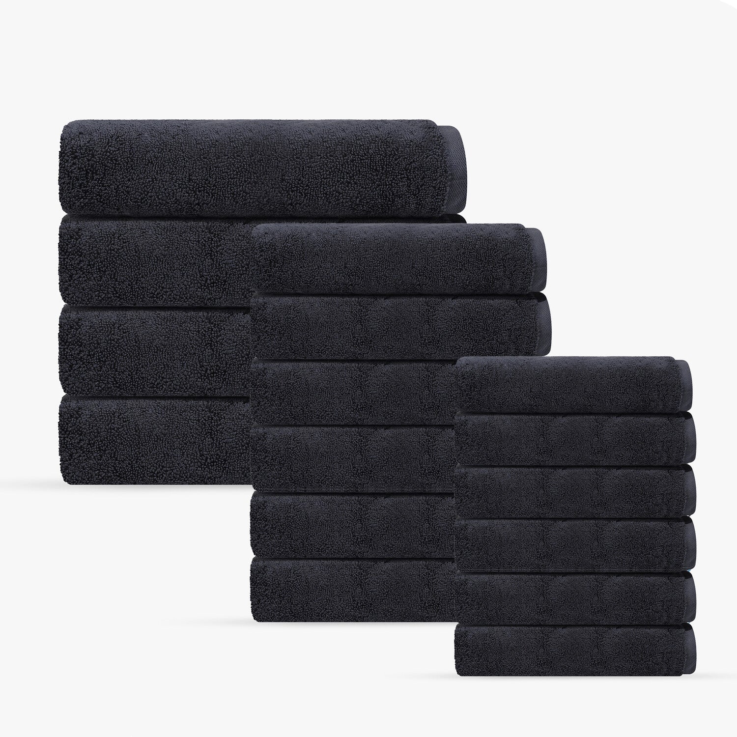 Puresoft 16 Pieces Turkish Towels Set