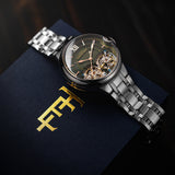 Thomas Earnshaw Barallier Dual Open Heart Automatic // ES-8266-77