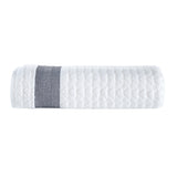 Herringbone Bath Sheet // White