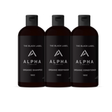 Black Label Shower Set
