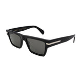 Men's // Ferragamo SF1086SN 001 Square Sunglasses // Black + Dark Grey