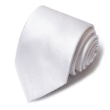 Formal Men's Necktie // Platinum Grid Classic