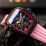 Nubeo Magellan Chronograph Space Invaders Limited Edition Quartz // NB-6024-SI-07