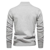 Solid Zip-Up Pullover