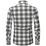 Plaid 2 Pocket Button Up