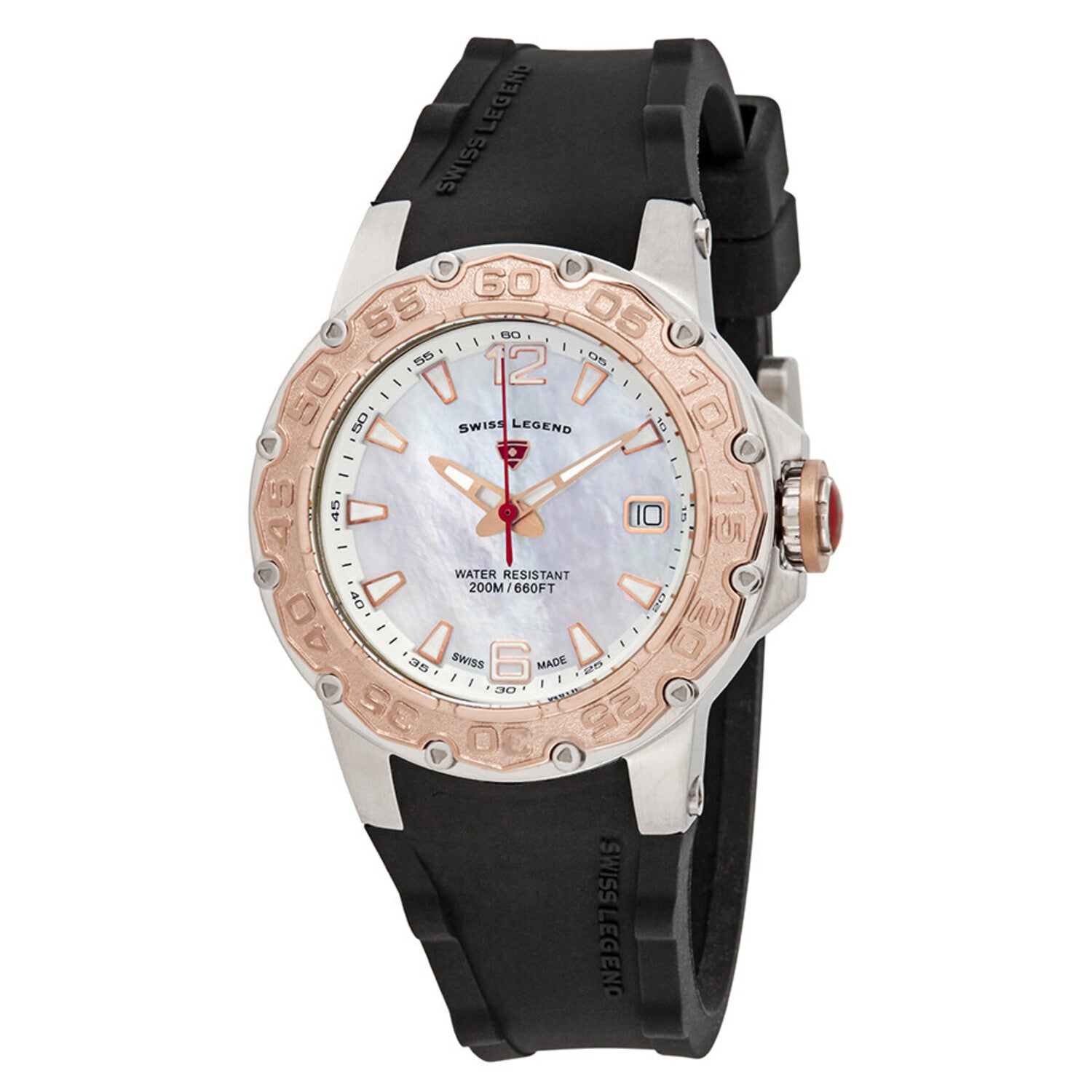 Swiss Legend Ladies Ultrasonic Quartz // SL-14098SM-SR-02
