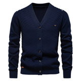 Knit Standar Collar Cardigan