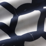 Chain Link Allover Printed Sheet Set  // Navy