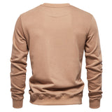 Crewneck Solid Sweatshirt