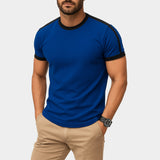 Crewneck Short-Sleeve Ringer T-Shirt