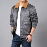 Trucker Brown Fleece-Lined Jacket