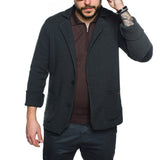 Double Breasted Knit Wool Cardigan