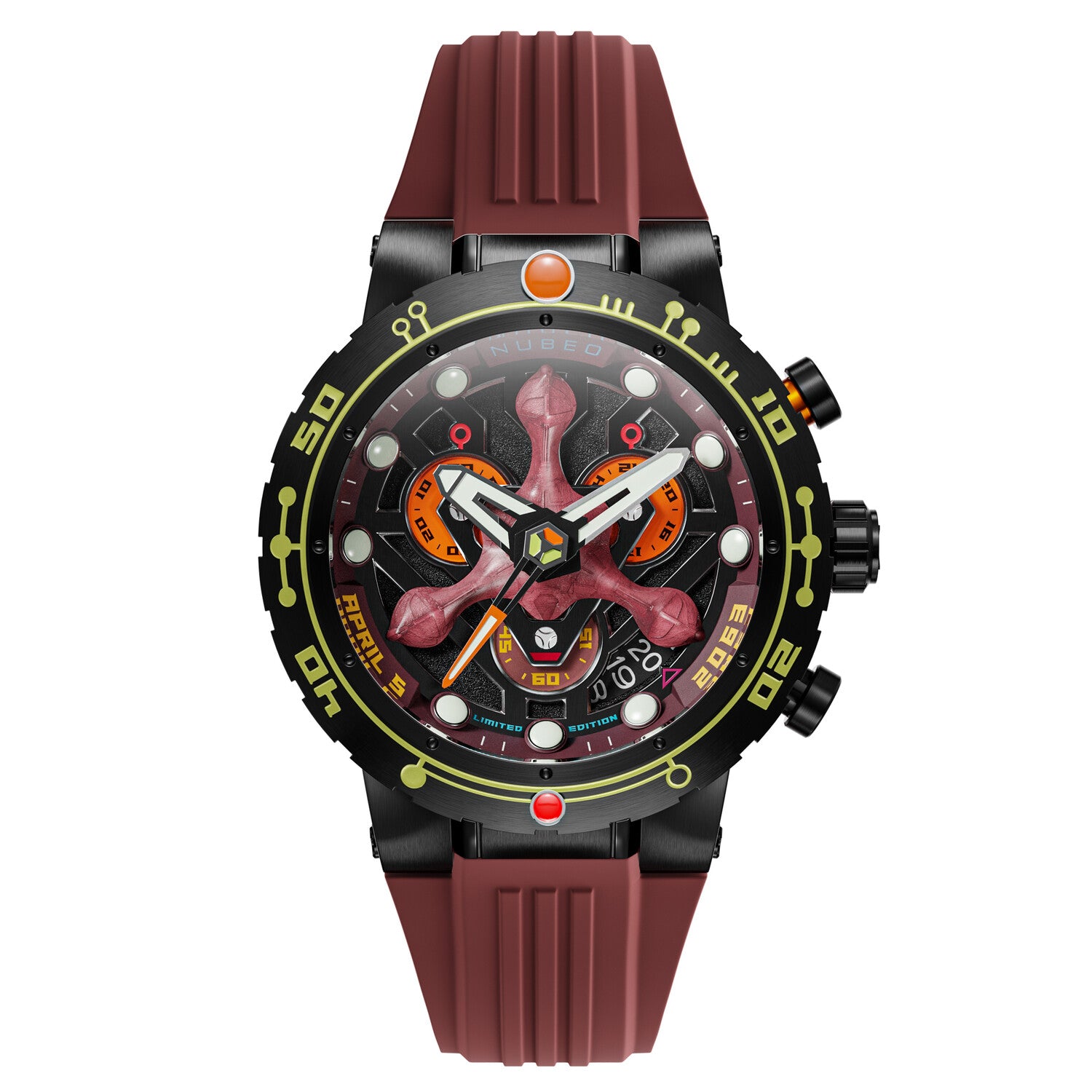 Nubeo Opportunity Chronograph Star Trek First Contact Day Limited Edition Quartz // NB-6119-01