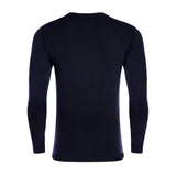 Solid Crewneck Long-Sleeve T-Shirt