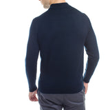 Mock Neck Wool Sweater