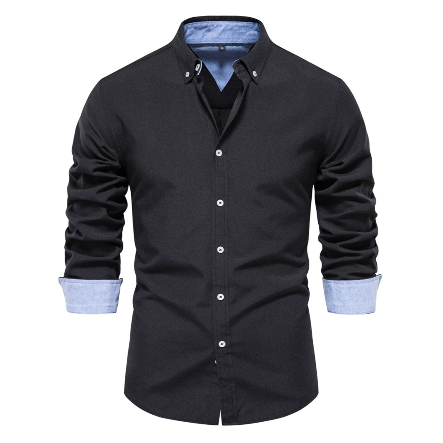 Long-Sleeve Button-Up Shirt