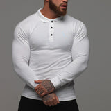 Long-Sleeve Form Fitting Henley