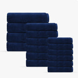Puresoft 16 Pieces Turkish Towels Set
