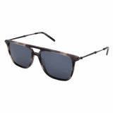 Men's // Ferragamo SF966S 003 Square Sunglasses // Black + Gray