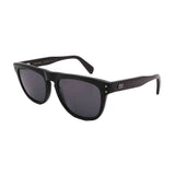 Men's // Ferragamo SF1111S 001 Square Sunglasses // Black + Gray
