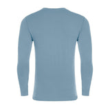 Solid Crewneck Long-Sleeve T-Shirt