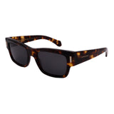 Men's // Ferragamo SF2011S 242 Square Sunglasses // Dark Havana + Gray
