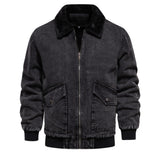 Denim Fleece Lined Jacket