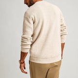 Crewneck Waffle Pullover