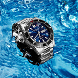Stuhrling Original Datemaster Heritage Diver Automatic // 1004.02