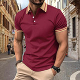 Tipped Short-Sleeve Polo
