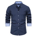 Long-Sleeve Button-Up Shirt