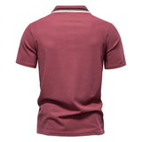 Tipped with Pocket  Short-Sleeve Polo