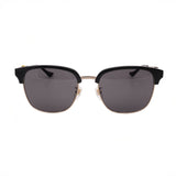 Gucci // Men's // GG1499SK 001 Square Sunglasses // Black Gold + Gray Lenses