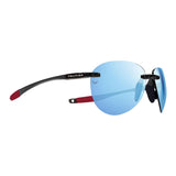 Revo Men's // Descend Rimless Sunglasses // Volition Black + Blue Water
