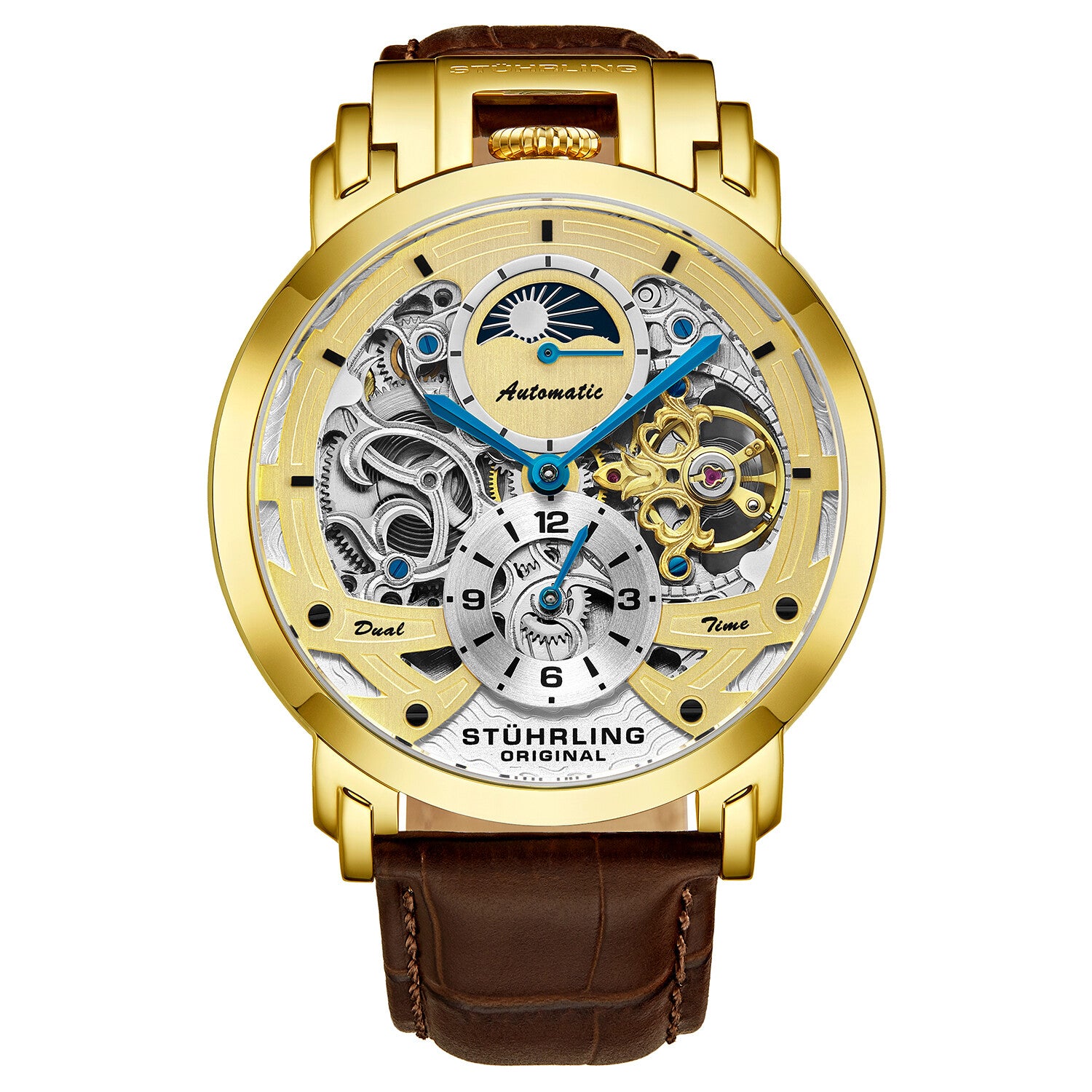 Stuhrling Original Menai Dual Time Automatic // 906.03