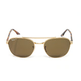 Ray Ban Men's RB3688-001AN Aviator Metal Polarized - 55mm Sunglasses // Gold