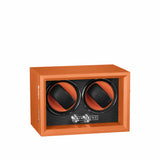 Oxford Guardian // Dual Slot Watch Winder // Orange