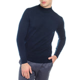 Mock Neck Wool Sweater