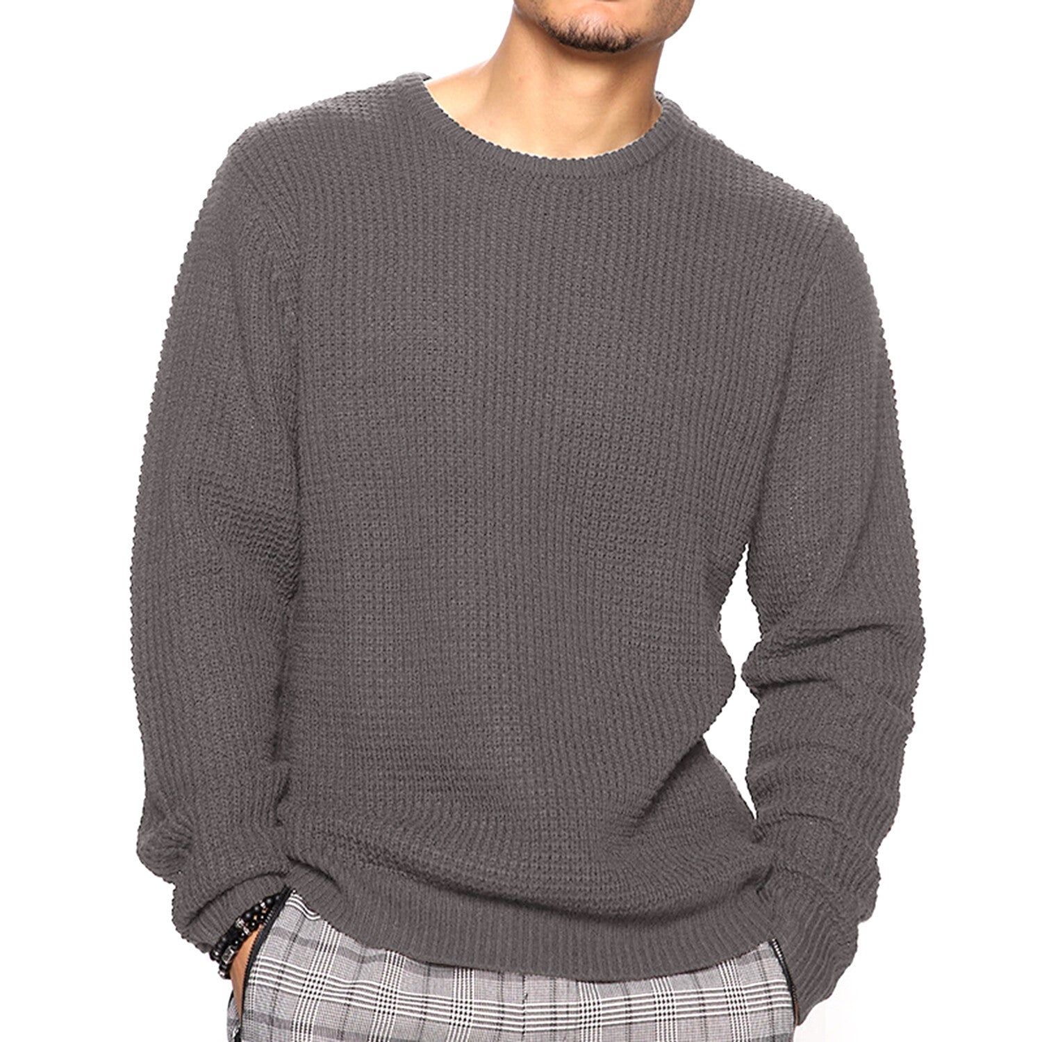 Crewneck Knit Pullover