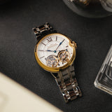 Thomas Earnshaw Barallier Dual Open Heart Automatic // ES-8266-44